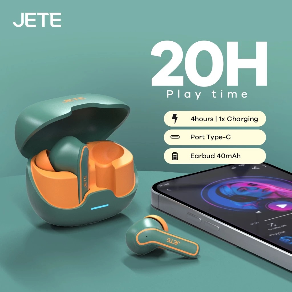 JETE Handsfree Bluetooth TWS CS5 JETE Handsfree Bluetooth TWS CS5