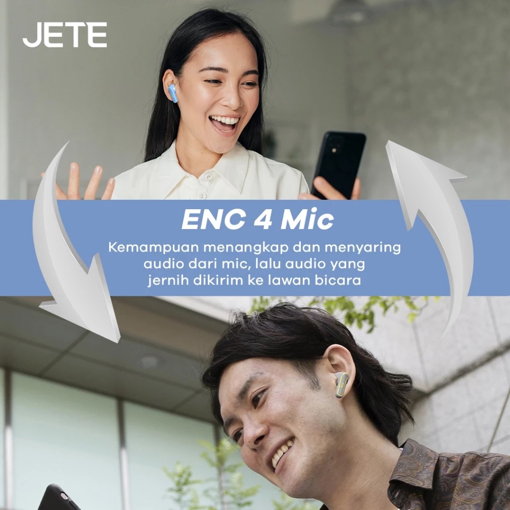 JETE Handsfree Bluetooth TWS CS5 JETE Handsfree Bluetooth TWS CS5