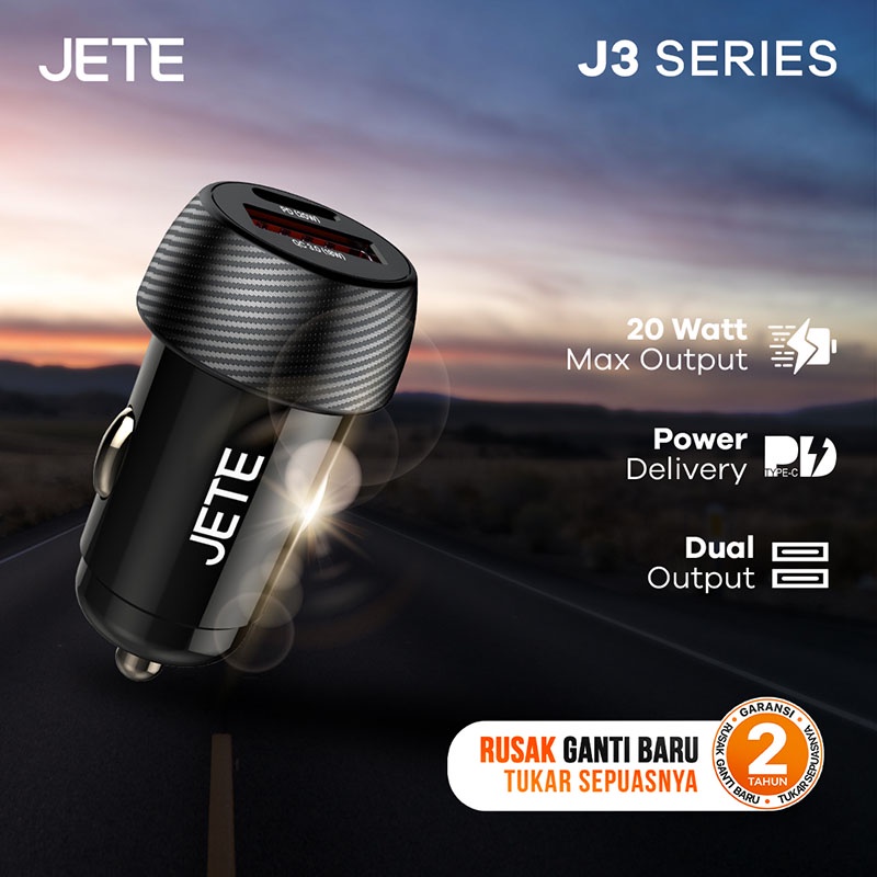 JETE Car Charger J3 20W JETE Car Charger J3 20W