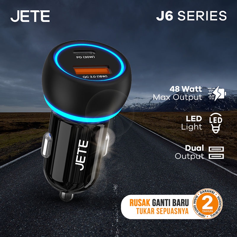 JETE Car Charger J6 48W JETE Car Charger J6 48W