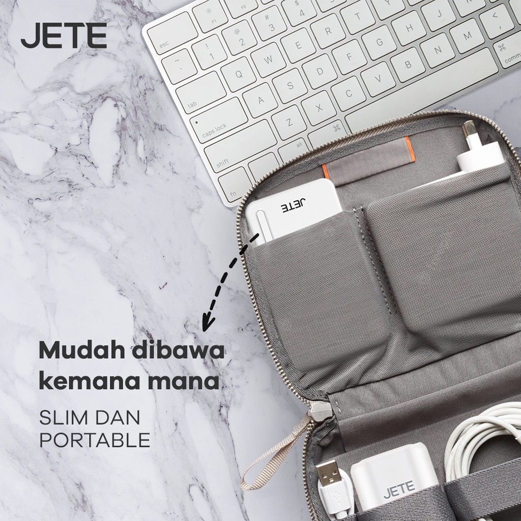 JETE Powerbank C9 Series 10000mAh - Power Delivery 3 Output (22.5W)