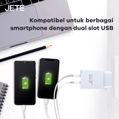 JETE Adaptor E2 Power Delivery 2Out 22,5W