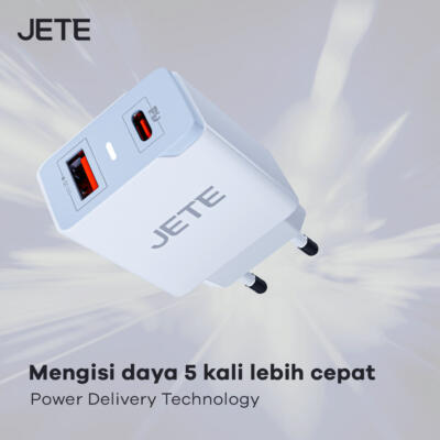 JETE Adaptor E2 Power Delivery 2Out 22,5W