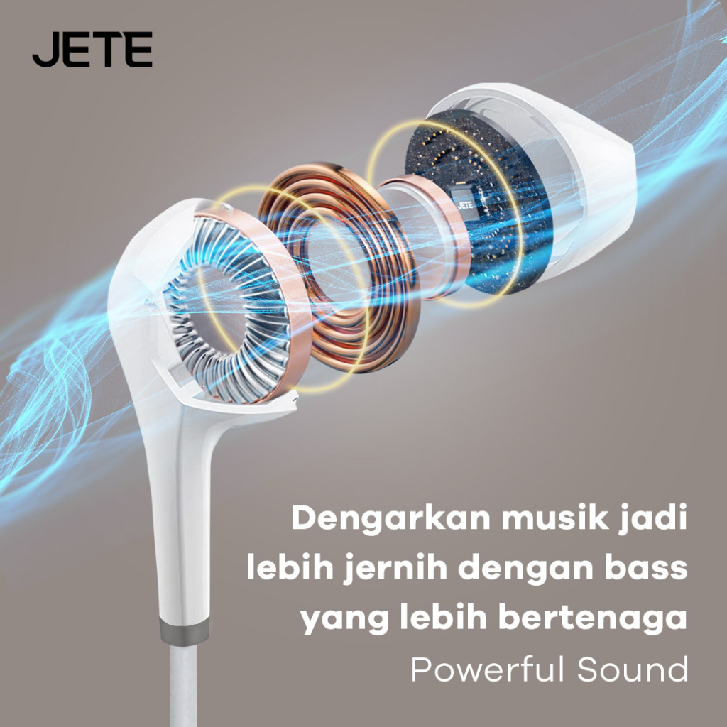 JETE Handsfree Classic 2 - Colokan Lightning