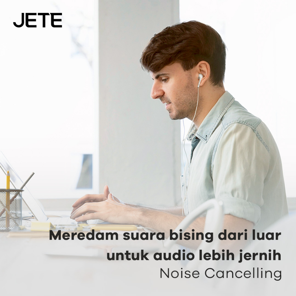 JETE Handsfree Classic 2 - Colokan Lightning