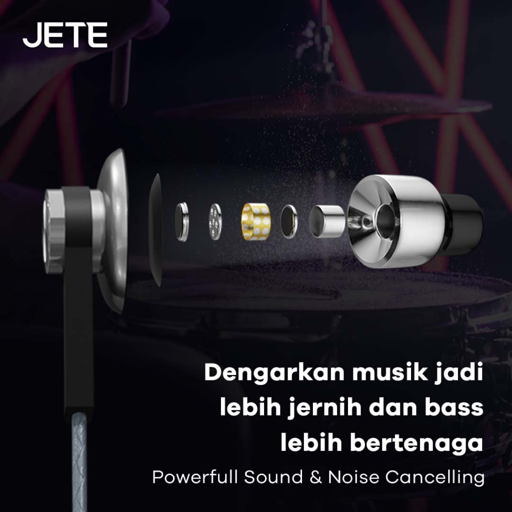 JETE Handsfree HX1 - Colokan Lightning