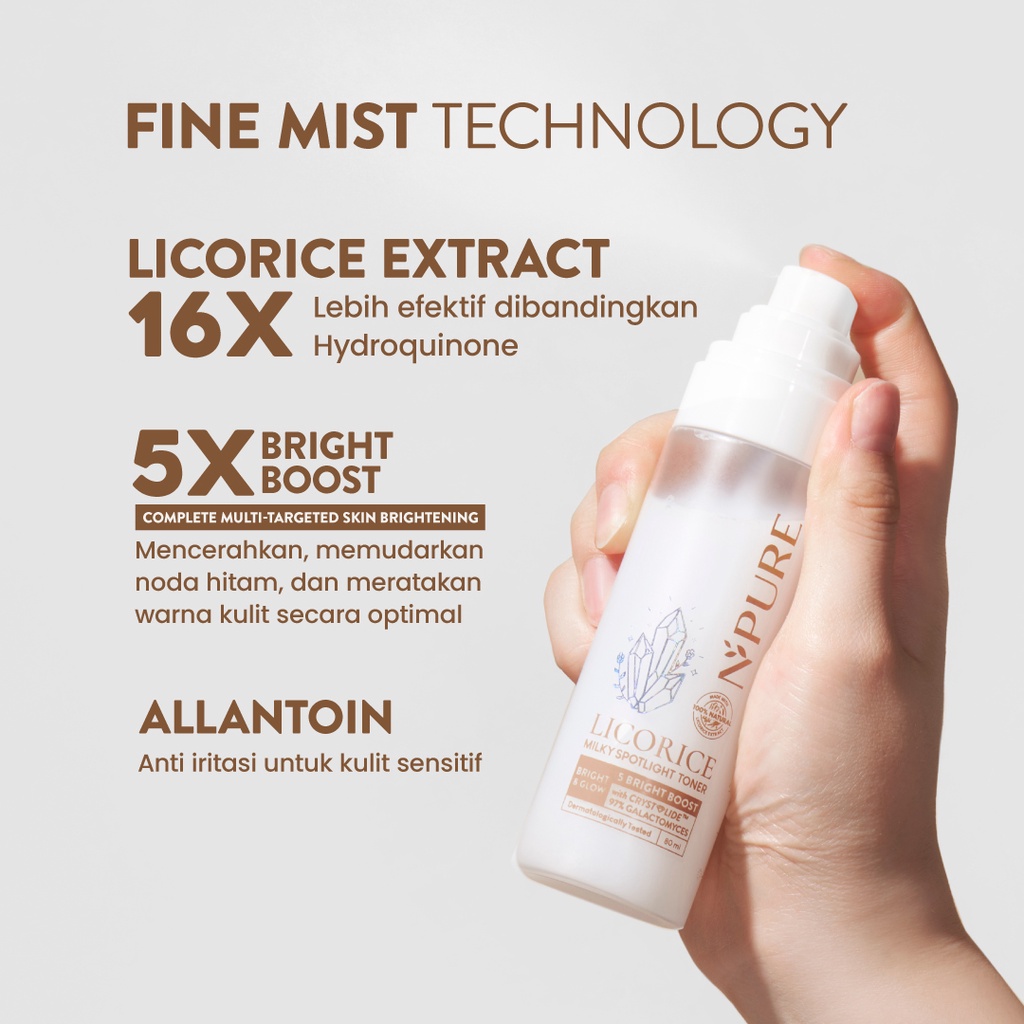 Npure Licorice Milky Spotlight Toner 80ml