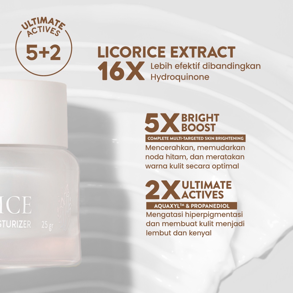 Npure Licorice Creamy Light Moisturizer 30gr