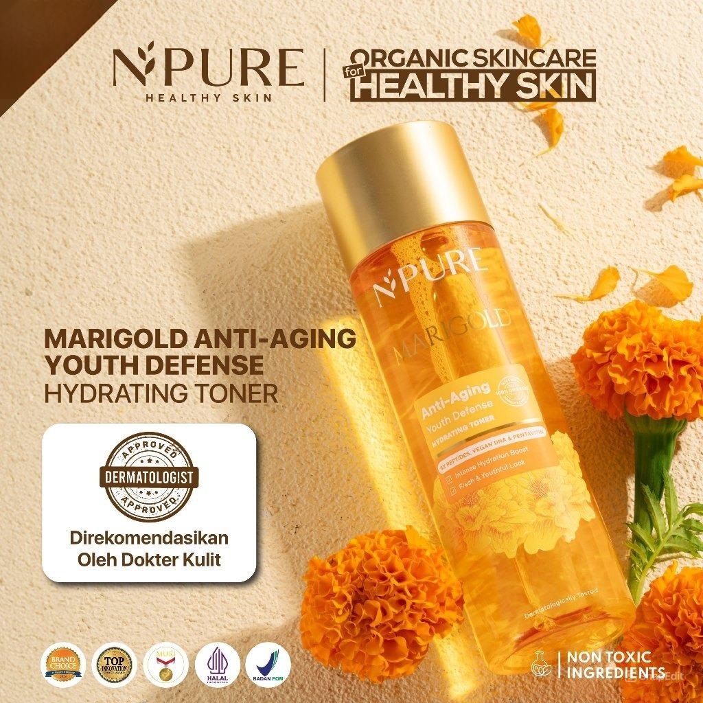 Npure Marigold Anti-Aging Youth Defense Hydrating Toner 150ml Npure Marigold Anti-Aging Youth Defense Hydrating Toner 150ml
