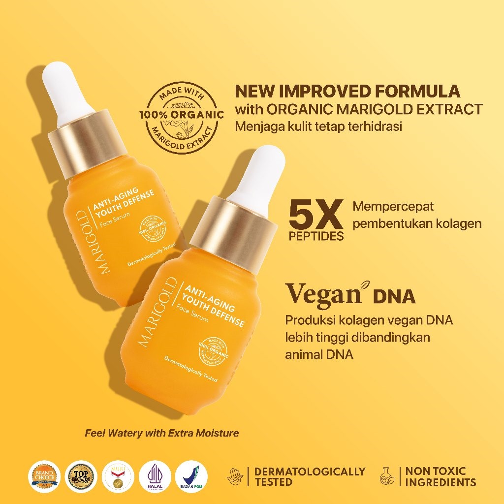 Npure Marigold anti-Aging Youth Defense Face Serum 20ml