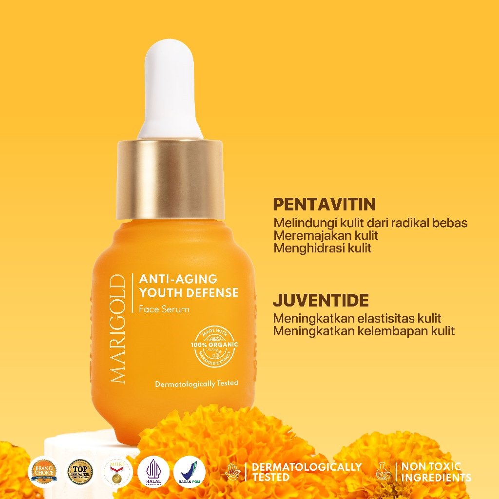 Npure Marigold anti-Aging Youth Defense Face Serum 20ml