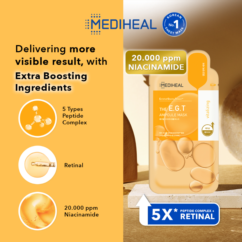 Mediheal Ampoule Sheet Mask - E.G.T Nourishing