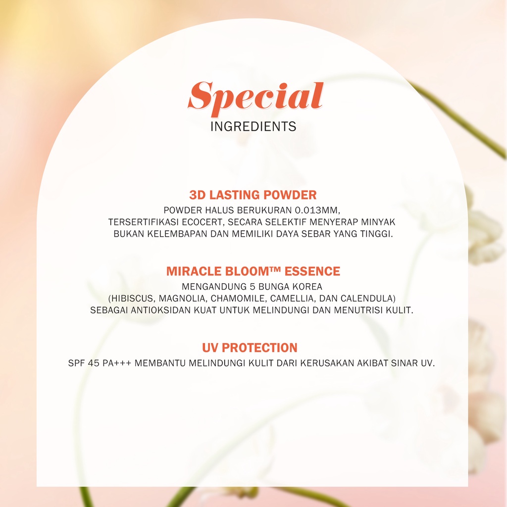 BNB Barenbliss True Beauty Inside Cushion 12gr REFILL - 02 Medium Blossom Bud