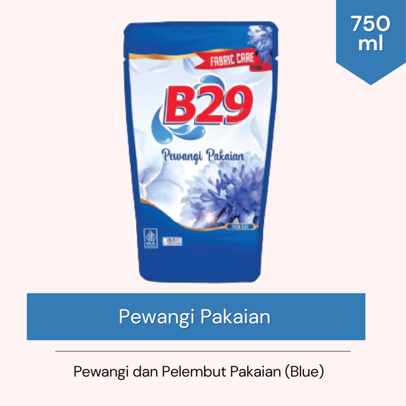 B29 Pewangi Pakaian 750ml - Fresh Blue