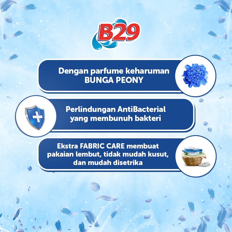 B29 Pewangi Pakaian 750ml - Fresh Blue