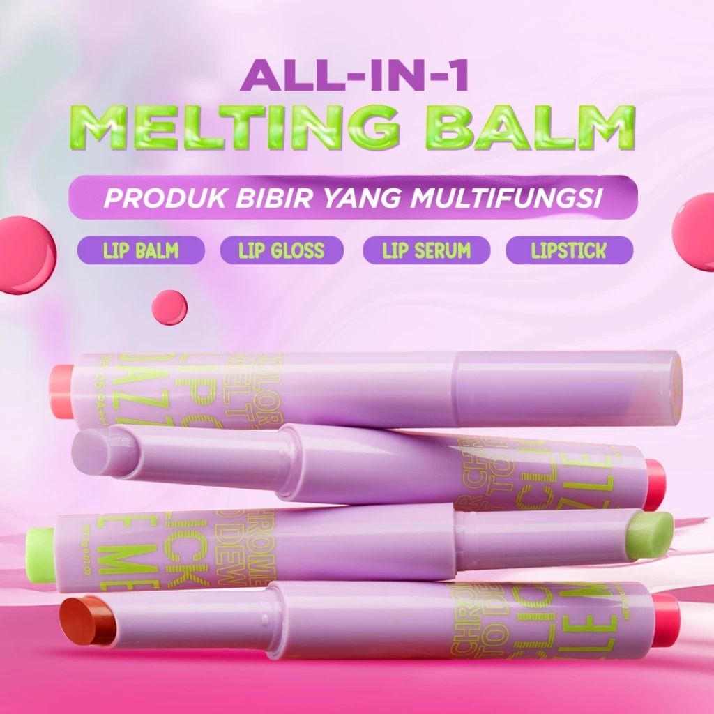 Dazzle Me Color Chrome Melt To Dew Lip Click 2gr - 707 Dream High *