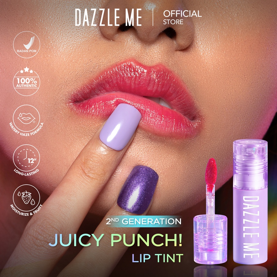 DAZZLE ME Juicy Punch Lip Tint 05 Plumsy *