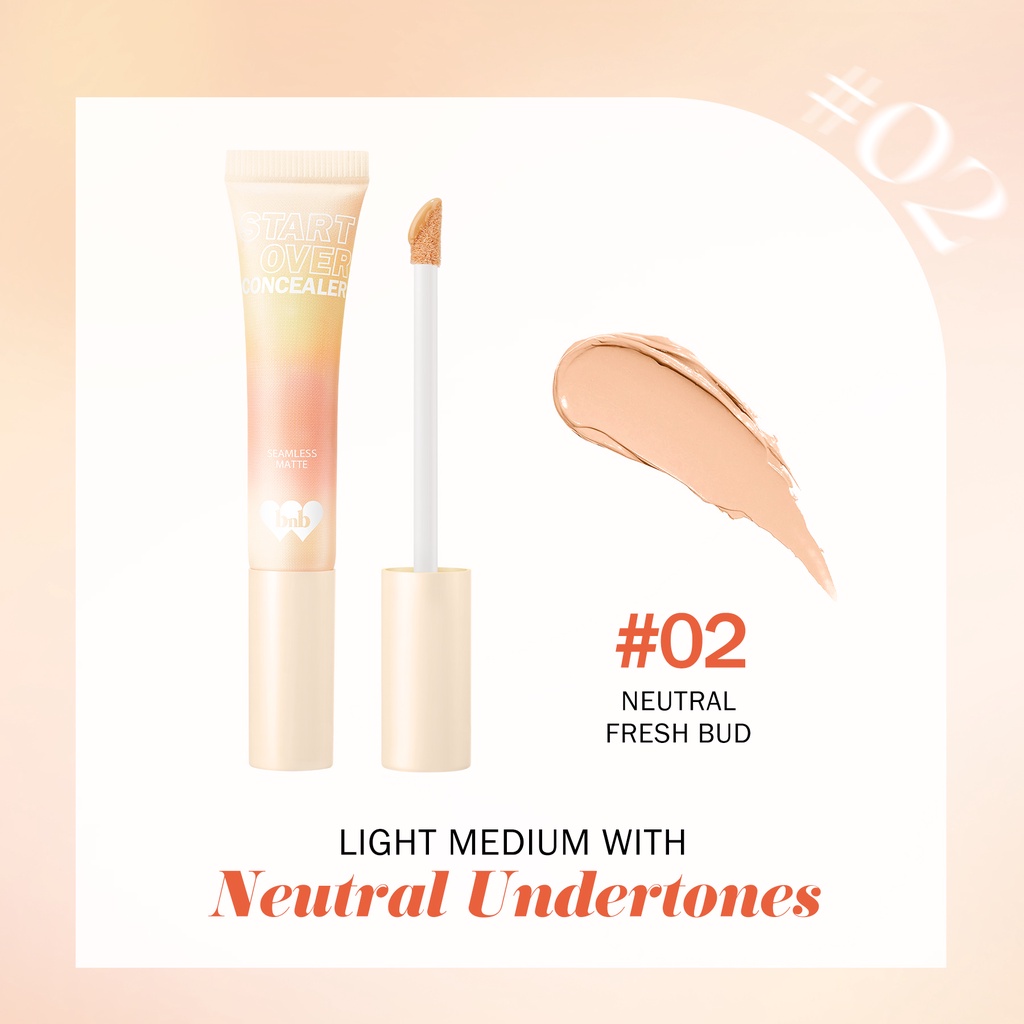 BNB Barenbliss Start Over Concealer - 02 Neutral Fresh Bud