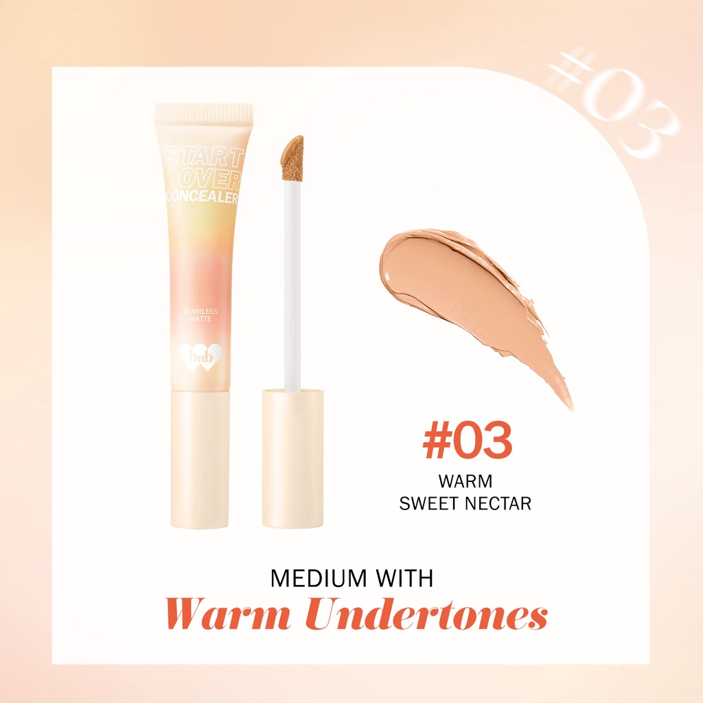 BNB Barenbliss Start Over Concealer - 03 Warm Sweet Nectar BNB Barenbliss Start Over Concealer - 03 Warm Sweet Nectar