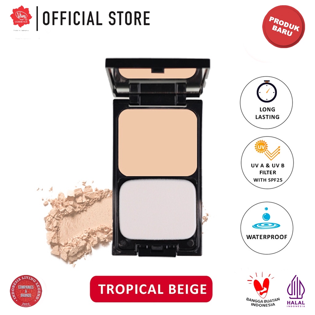 Viva Queen Perfection Natural Bright Two Way Cake SPF25 11gr - Tropical Beige Viva Queen Perfection Natural Bright Two Way Cake SPF25 11gr - Tropical Beige