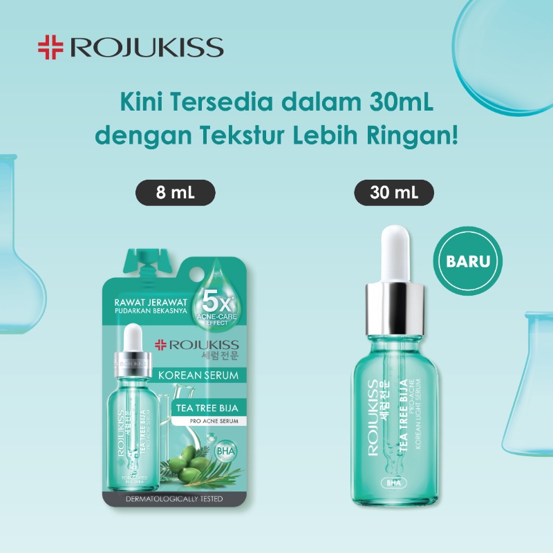 Rojukiss Korean Light Serum 30ml - Tea Tree Bija Pro Acne Serum