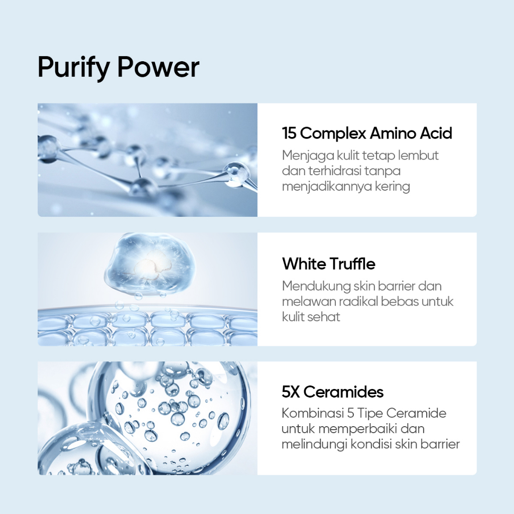 Skintific Amino Acid Ultra-Gentle Cleansing Mousse 100ml