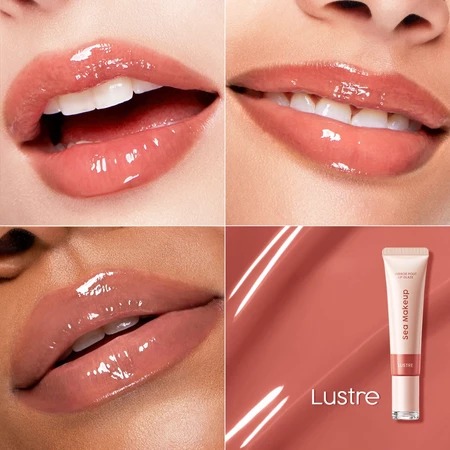 Sea Makeup Mirror Pout Lip Glaze 7gr - Lustre