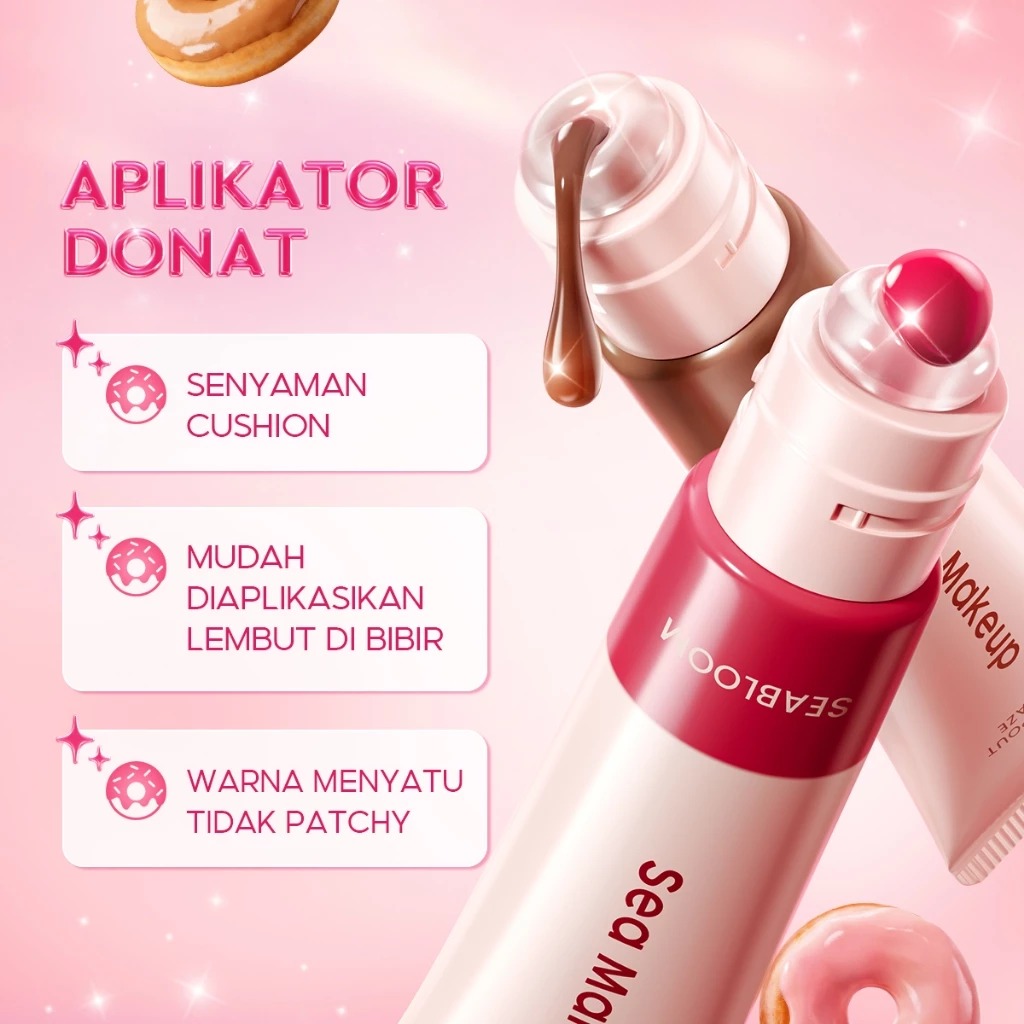 Sea Makeup Mirror Pout Lip Glaze 7gr - Lustre