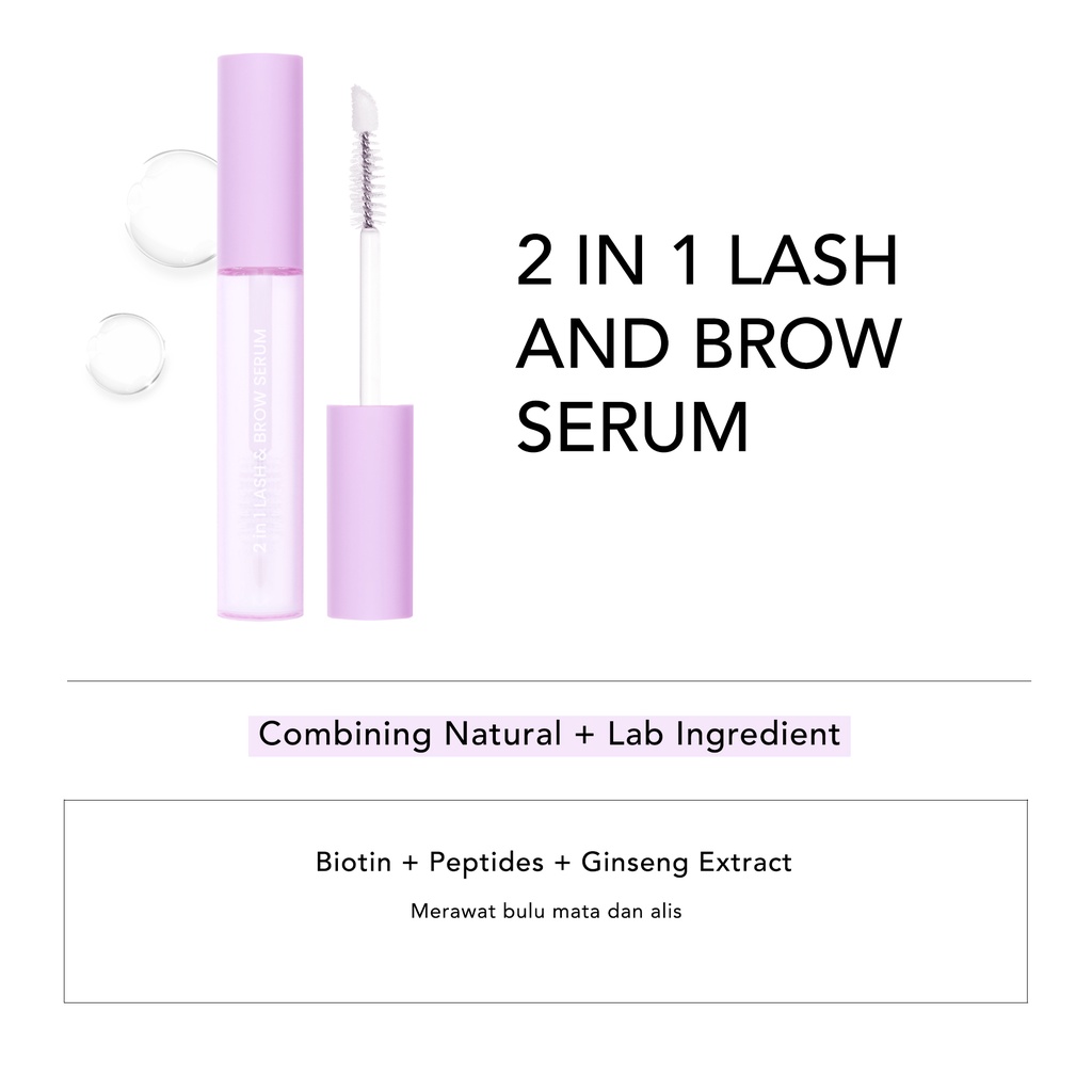 The Originote 2in1 Lash and Brow Serum 7ml
