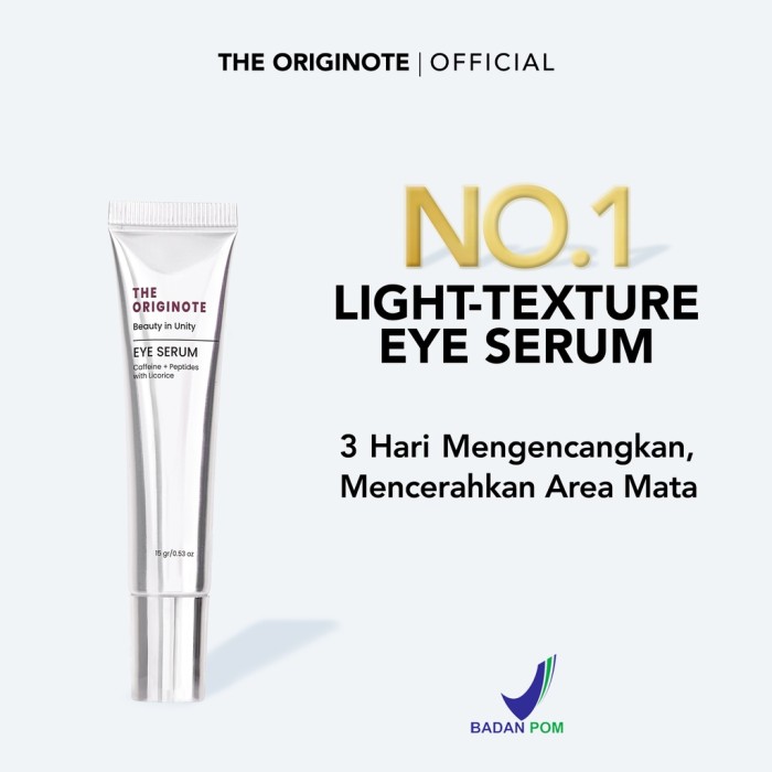 The Originote Eye Serum 15gr * The Originote Eye Serum 15gr *