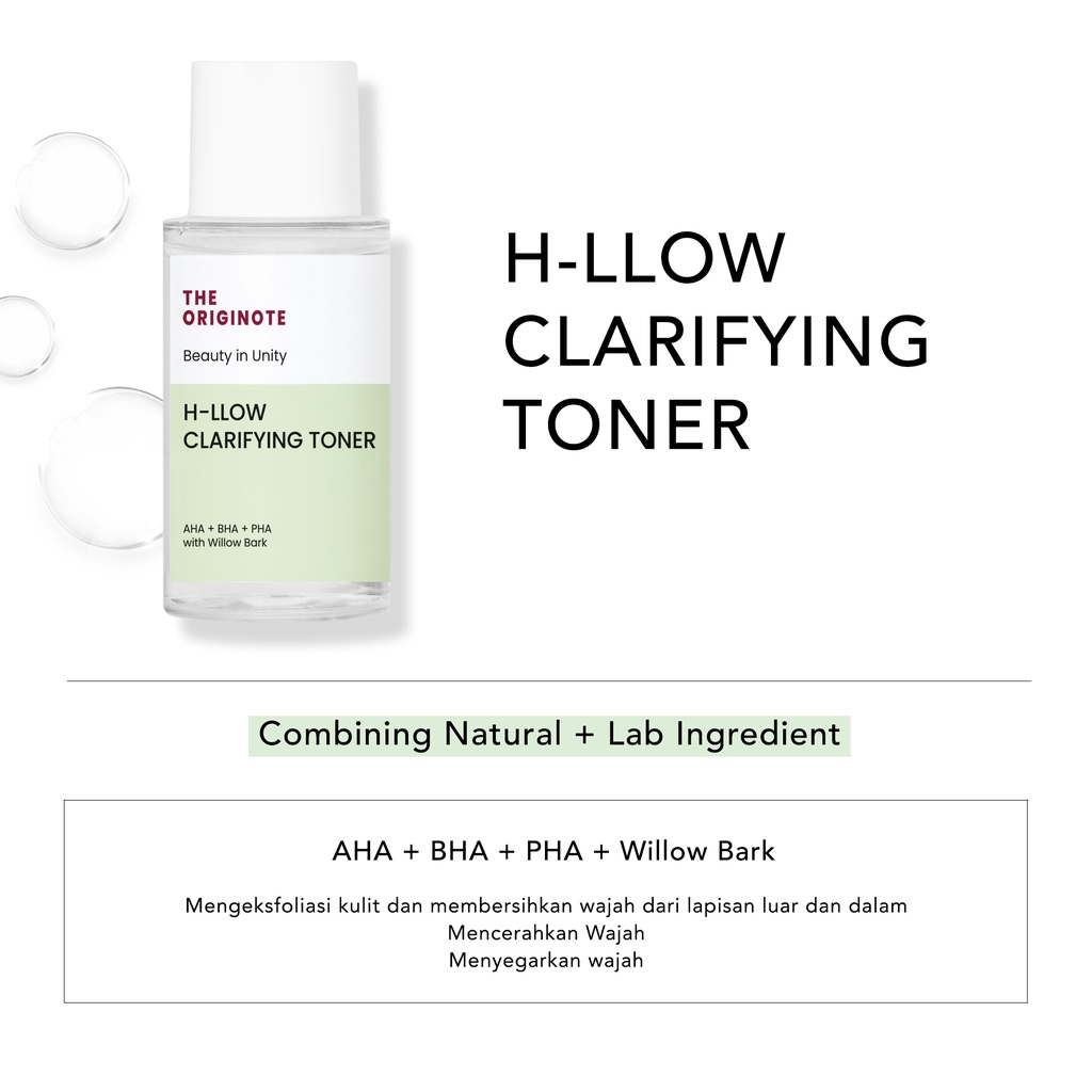 The Originote Toner - H-llow Clarifying 80ml *