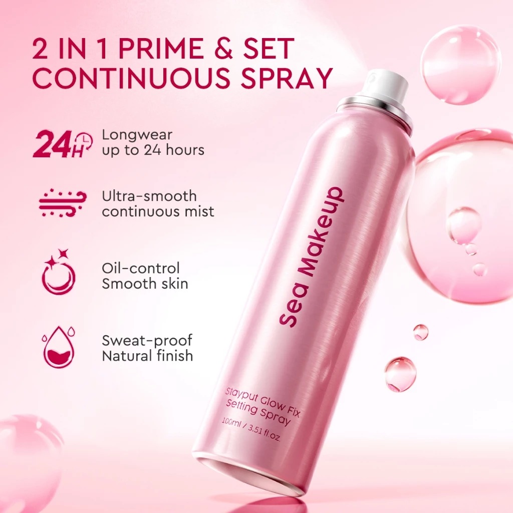 Sea Makeup Stayput Glow Fix Setting Spray 40ml