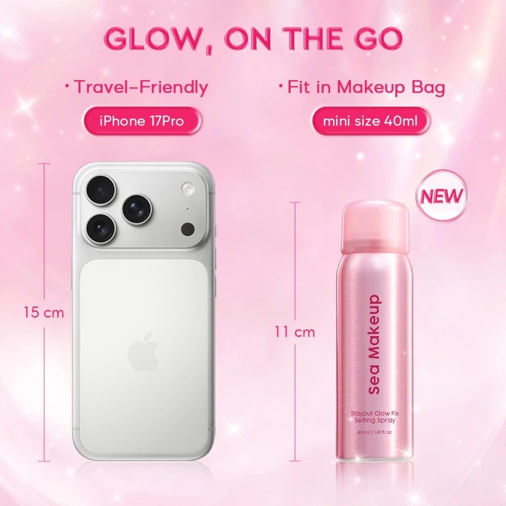 Sea Makeup Stayput Glow Fix Setting Spray 40ml