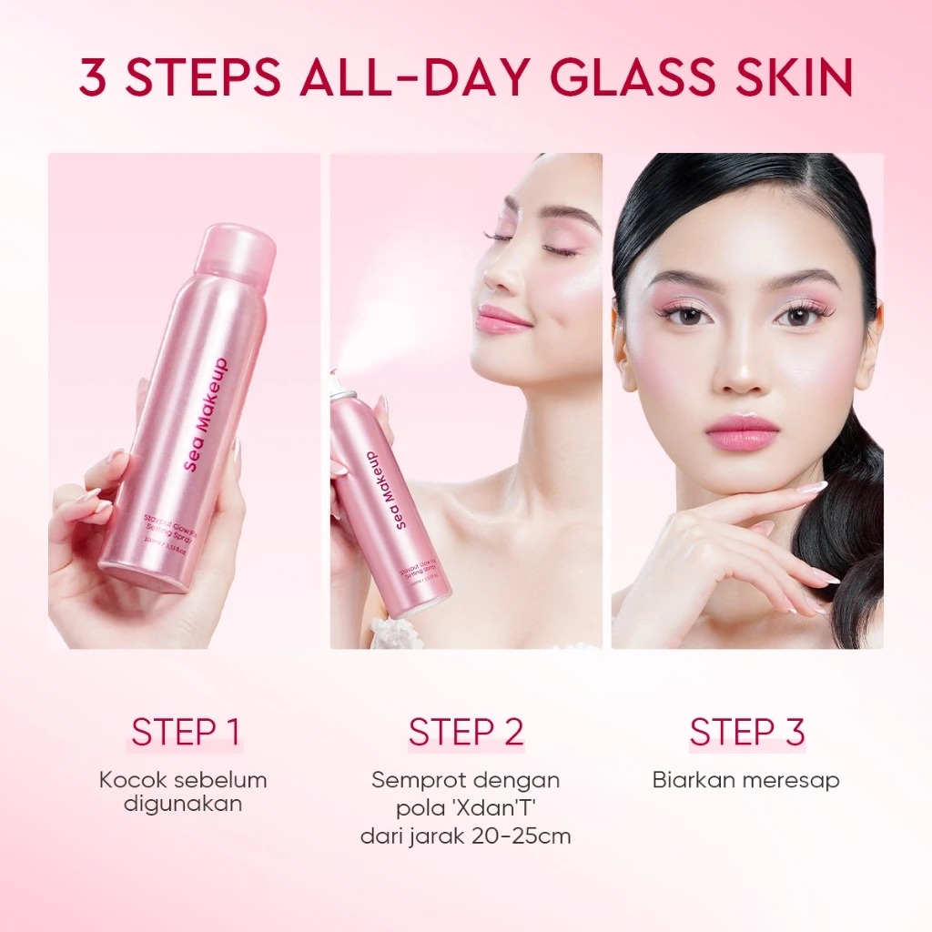 Sea Makeup Stayput Glow Fix Setting Spray 40ml