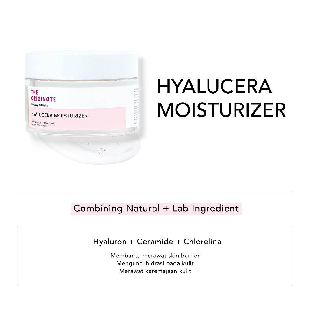 The Originote Moisturizer - Hyalucera Gel 50ml
