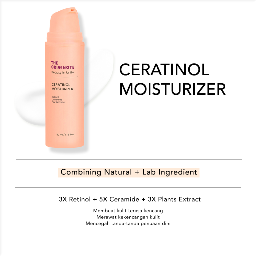 **The Originote Moisturizer - Ceratinol 50gr