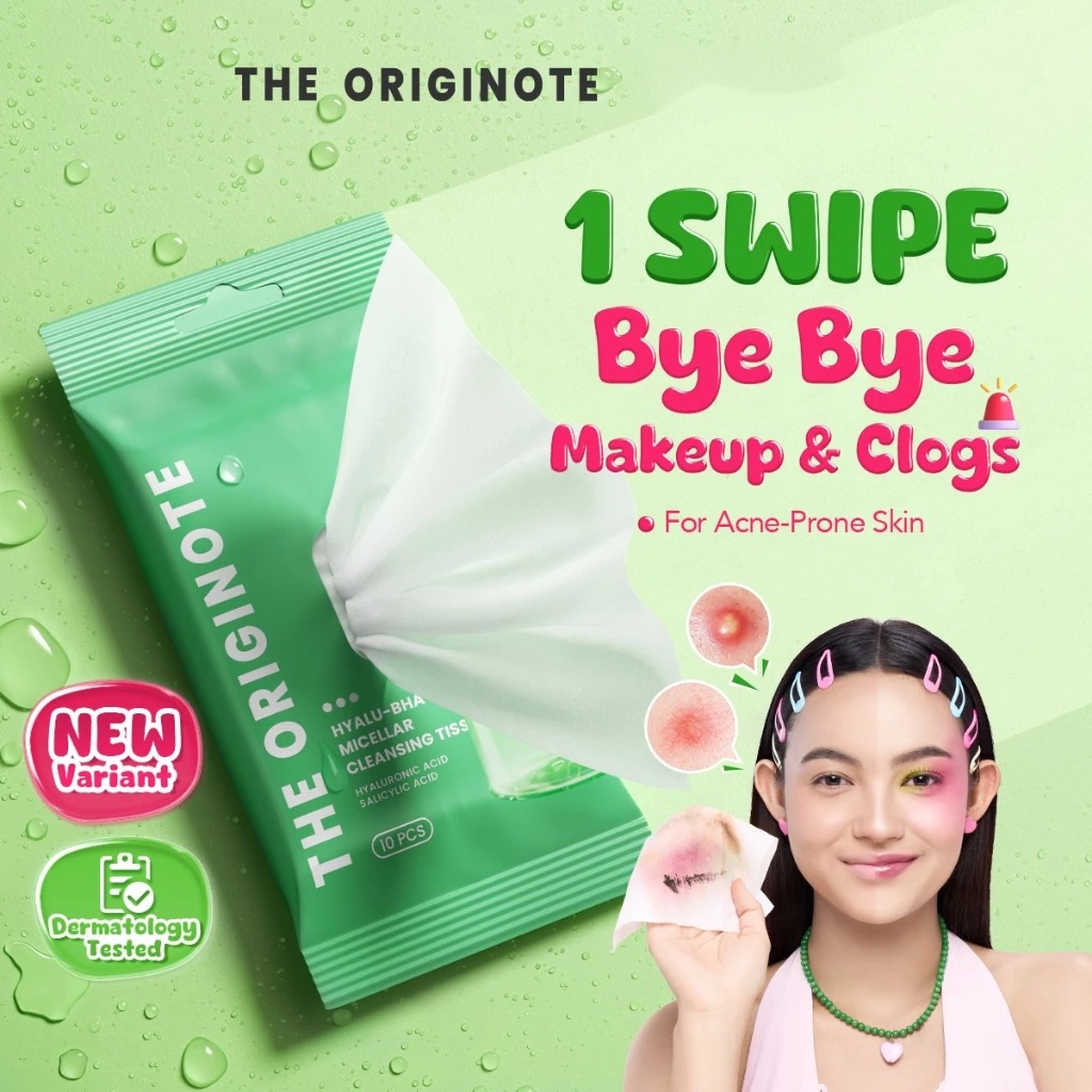 The Originote Micellar Cleansing Tissue 10pcs - Hyalu-BHA