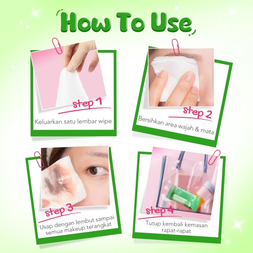 The Originote Micellar Cleansing Tissue 10pcs - Hyalu-BHA