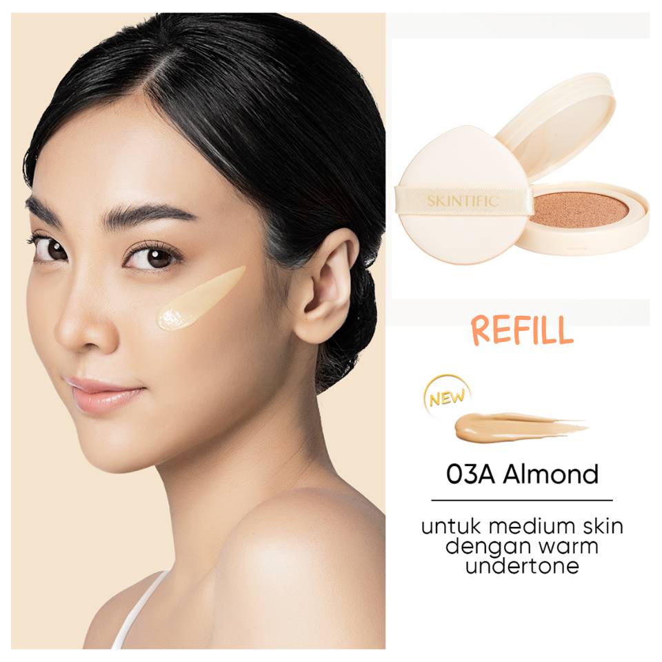 Skintific Cover All Perfect Cushion Refill - 03A Almond