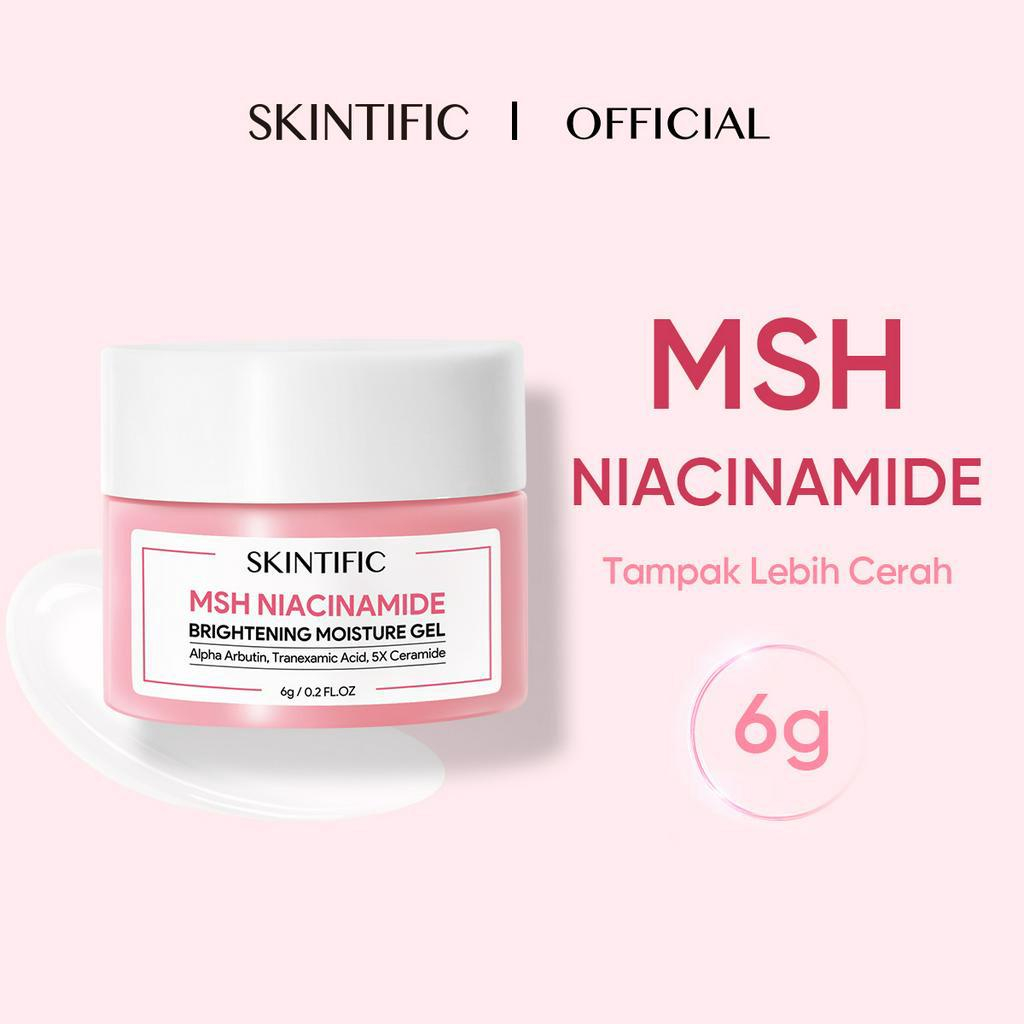 Skintific MSH Niacinamide Brightening Moisturizer TRAVEL SIZE 6gr