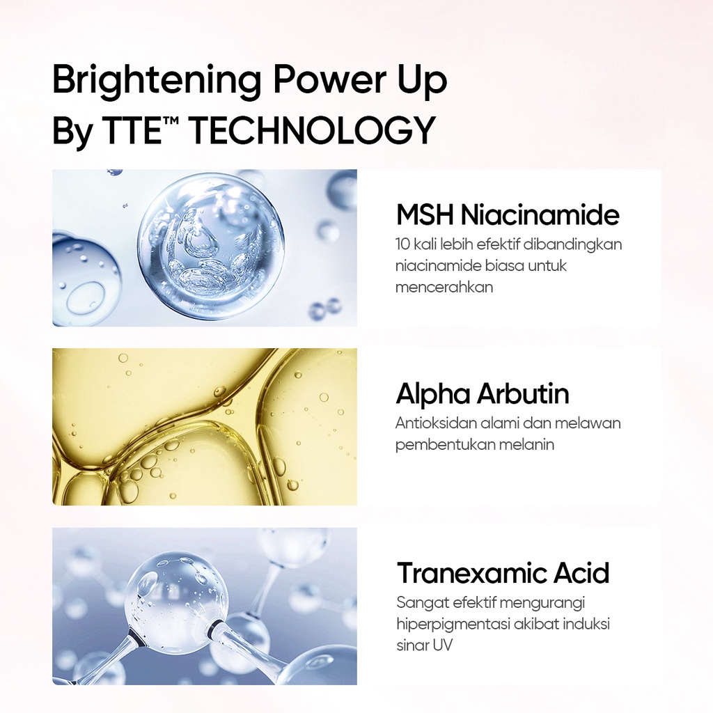 Skintific MSH Niacinamide Brightening Moisturizer TRAVEL SIZE 6gr