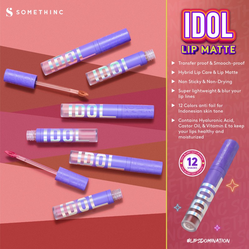 Somethinc IDOL Blurry Soft Lip Matte - Claudia