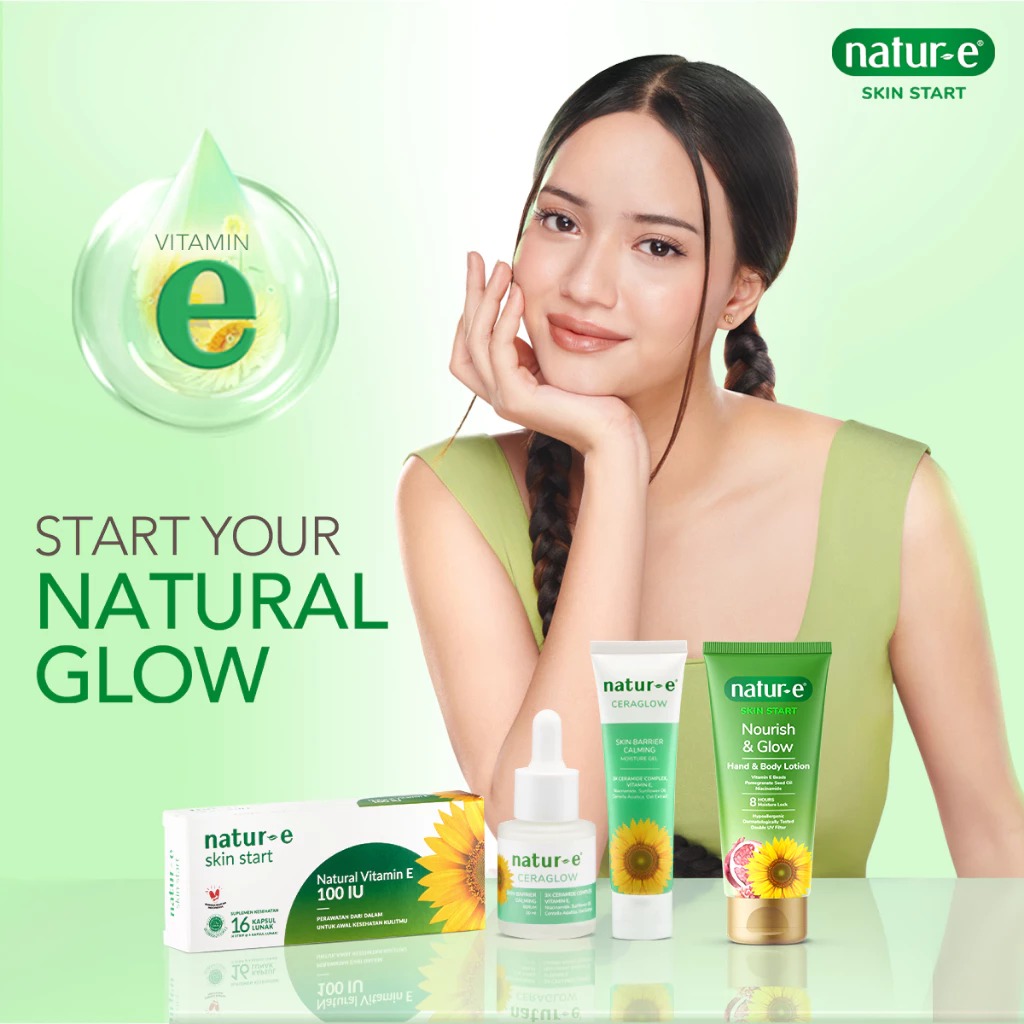 Natur-E Skin Start Nourish & Glow Hand & Body Lotion 180ml
