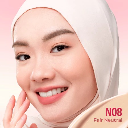 Hanasui Daily Matte Serum Cushion SPF50 PA+++ 15gr - N08 Fair  Neutral