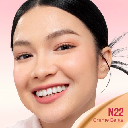 Hanasui Daily Matte Serum Cushion SPF50 PA+++ 15gr - N22 Creme  Beige