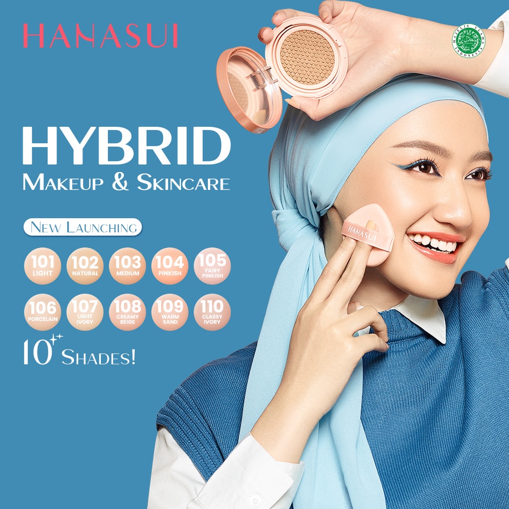 Hanasui Serum Cushion SoulMatte 15gr - 109 Warm Sand