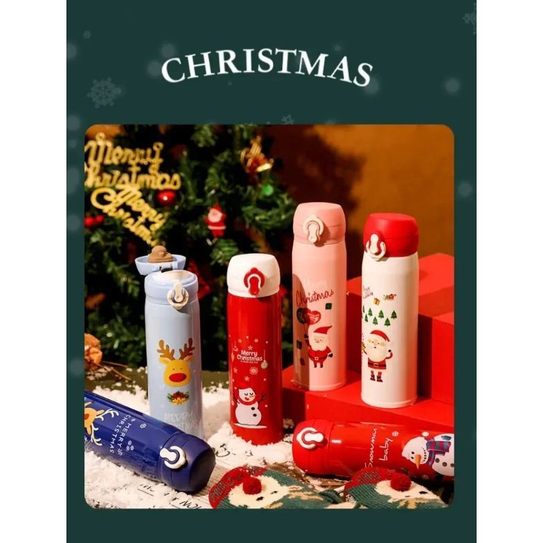 Termos Kancing Edisi Natal Christmas 500ml 