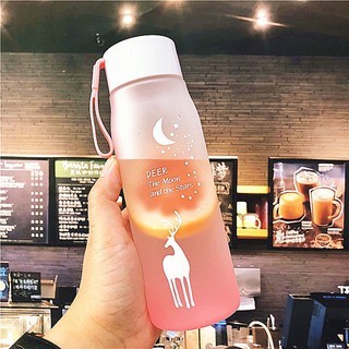 Botol Minum Deer Moon and Star 560ml + Tali