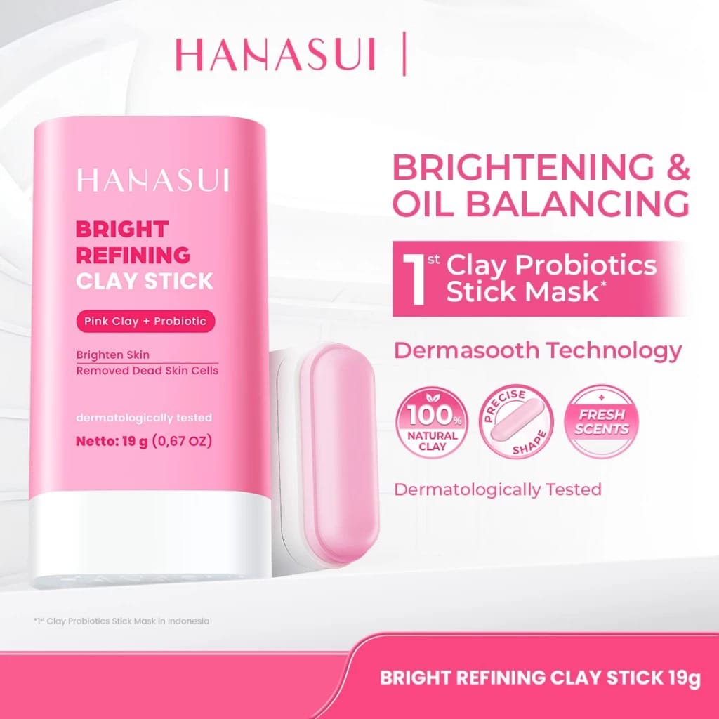 Hanasui Clay Stick Mask - Bright Refining 19gr