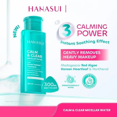 Hanasui Micellar Water - Calm & Clear 300ml